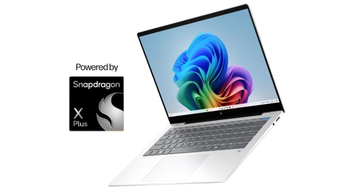 Image showing a render of HP's new OmniBook Copilot+ PC.