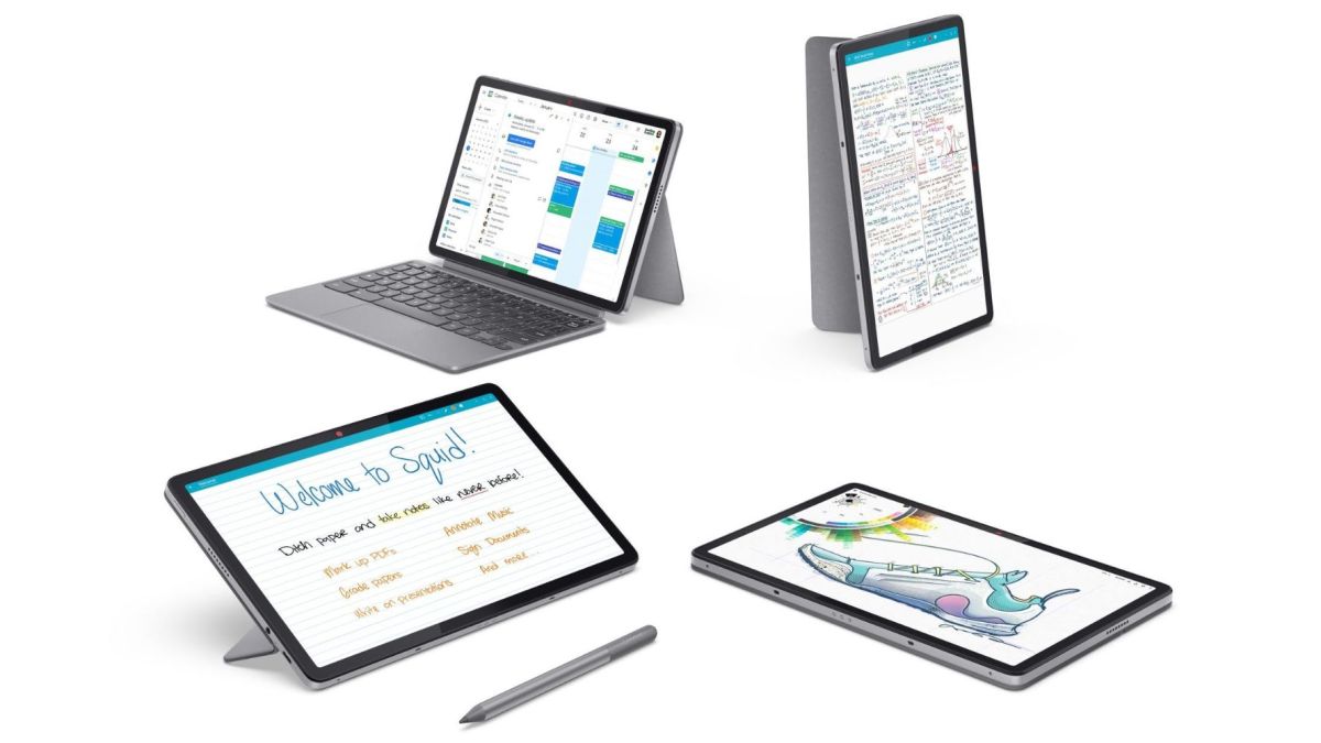 Image showing renders of Lenovo Chromebook Duet 11.