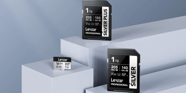 Image showing the render of Lexar 1TB Professional Silver microSD cards.