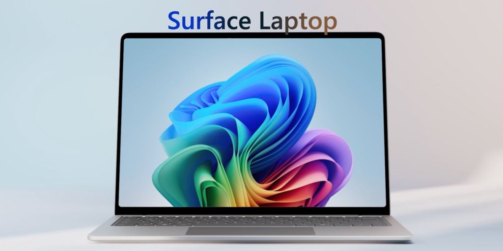 Image showing a render of Microsoft's Surface Laptop Copilot+ PC.