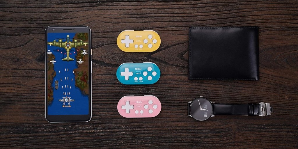 8Bitdo Zero 2 Bluetooth Gamepad Keychain Sized Mini Controller for Switch, Windows, Android, macOS & Raspberry Pi