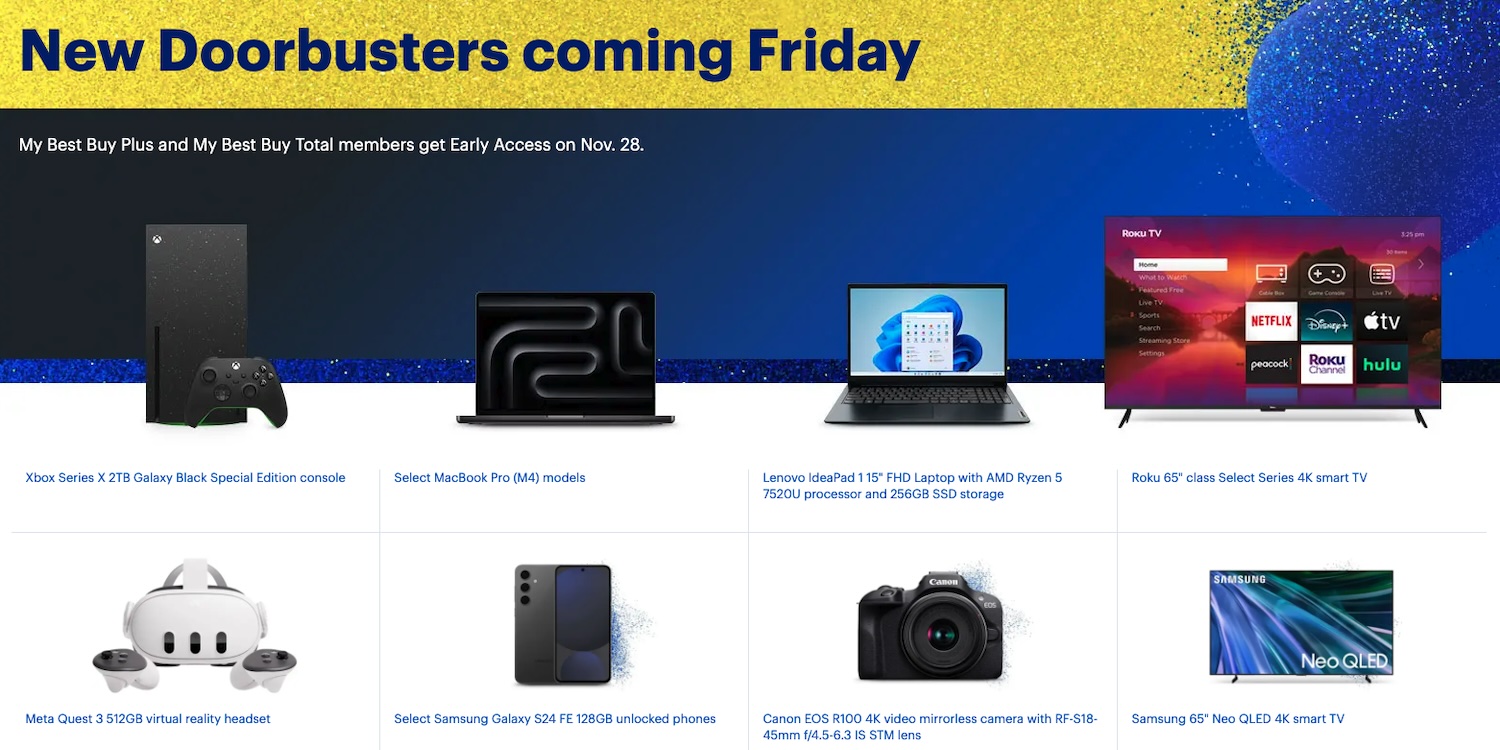 Best Buy Black Friday Doorbuster sale