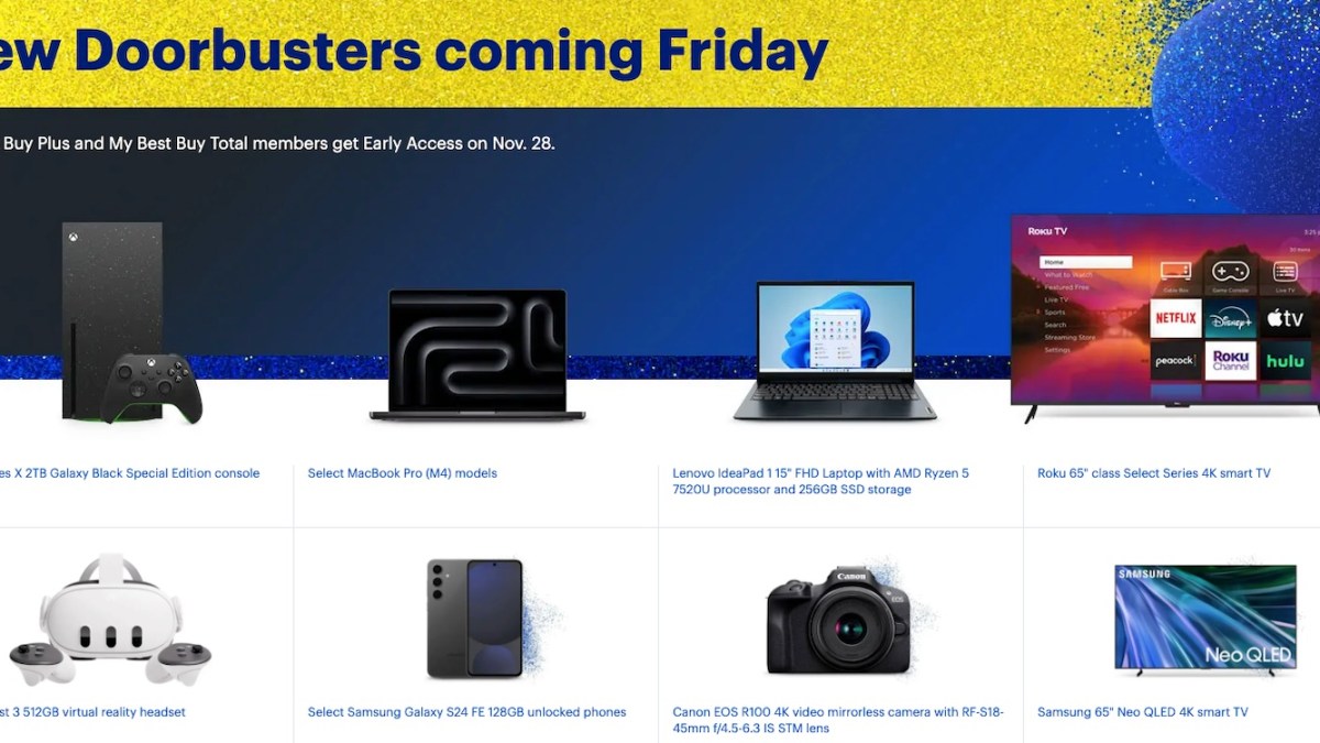 Best Buy Black Friday Doorbuster sale