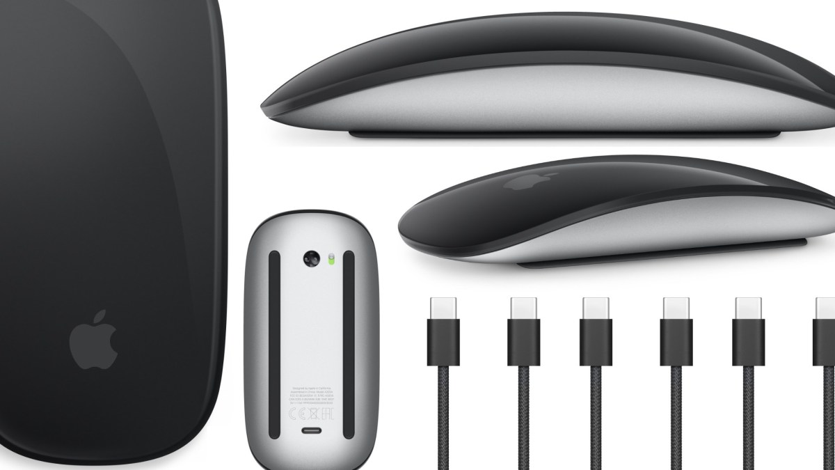 Black Apple Magic Mouse USB-C