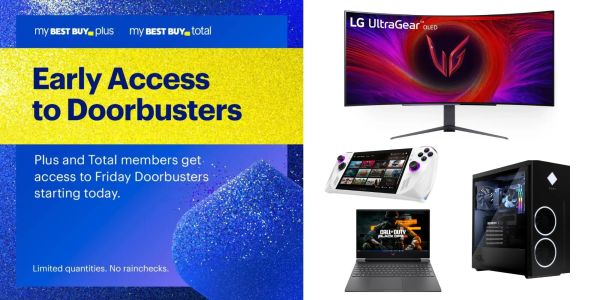 Best Buy doorbuster deals.