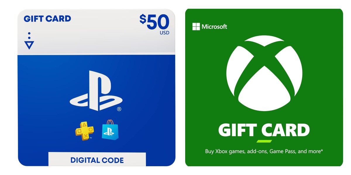 PlayStation and Xbox gift card deals