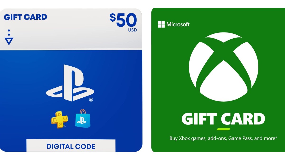 PlayStation and Xbox gift card deals