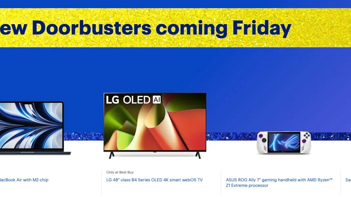 Sneak peek at Best Buy’s upcoming Black Friday doorbusters