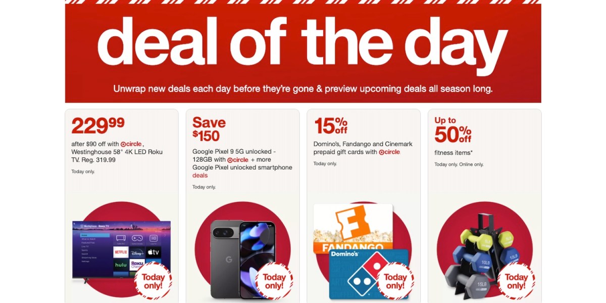 Target Day 8 Black Friday Deals of the Day