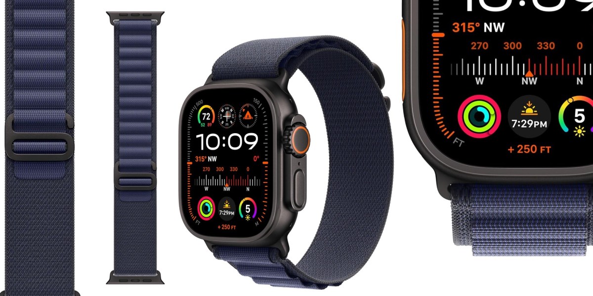 Apple Watch Navy Alpine Loop