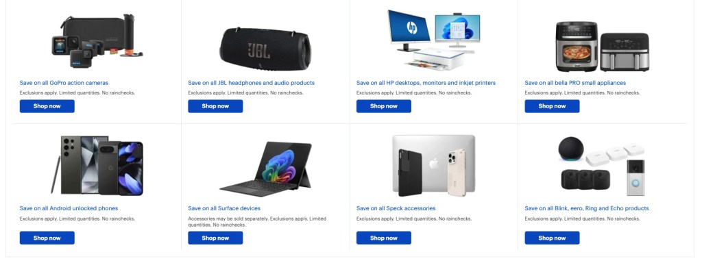 Best Buy 2024 Cyber Monday sale