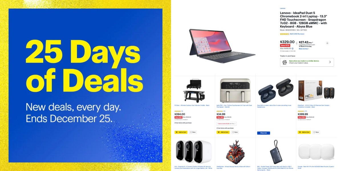 Best Buy 25 Days of Deals-chromebook-gifts