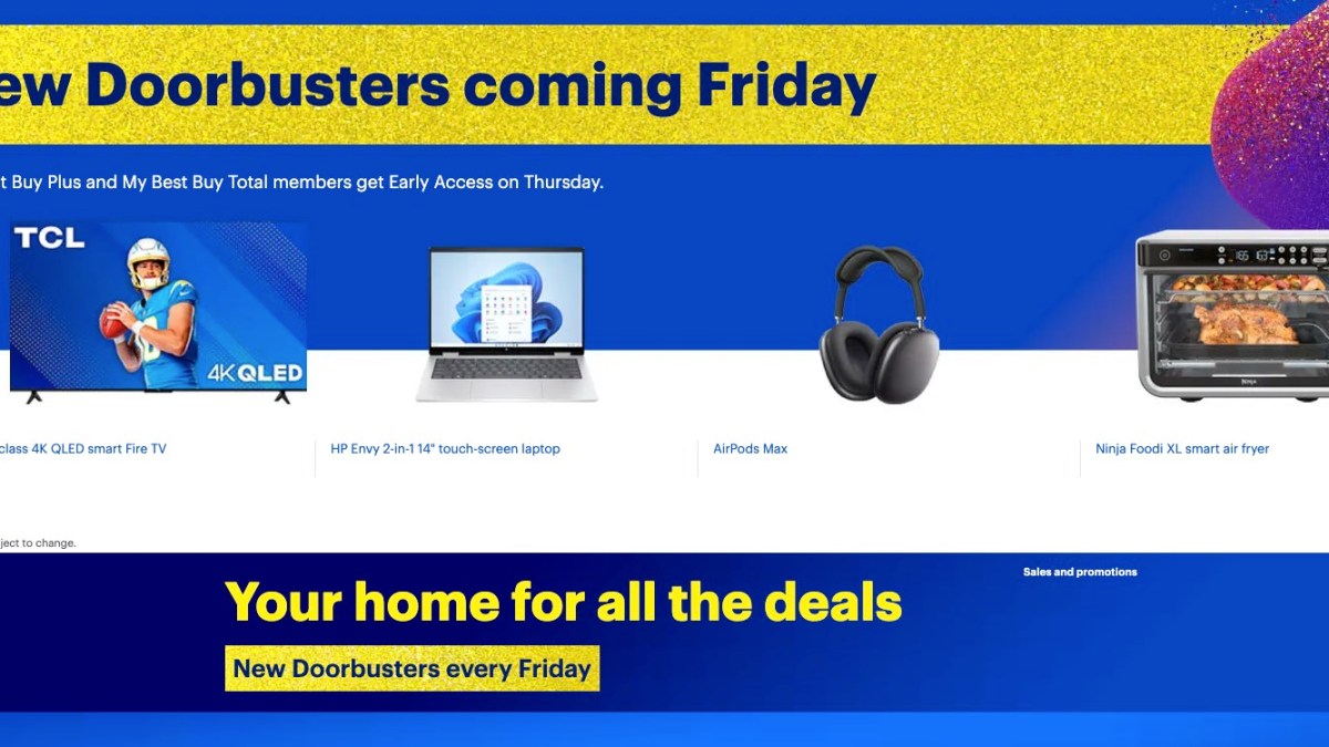 Best Buy holiday doorbusters week 2