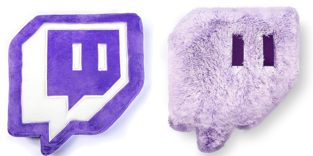 Twitch Glitch Pillow Plush