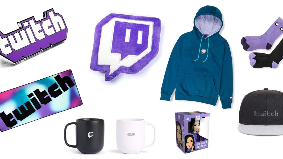 Image showing official Twitch merch.