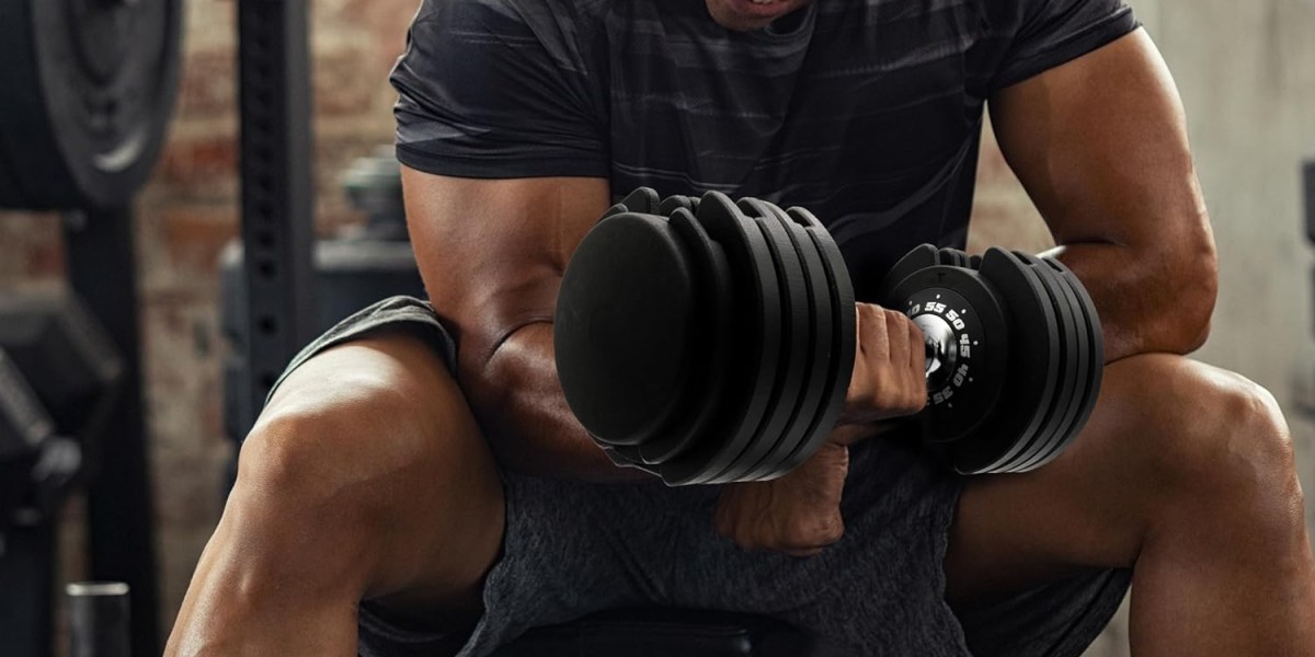 a man lifting weights