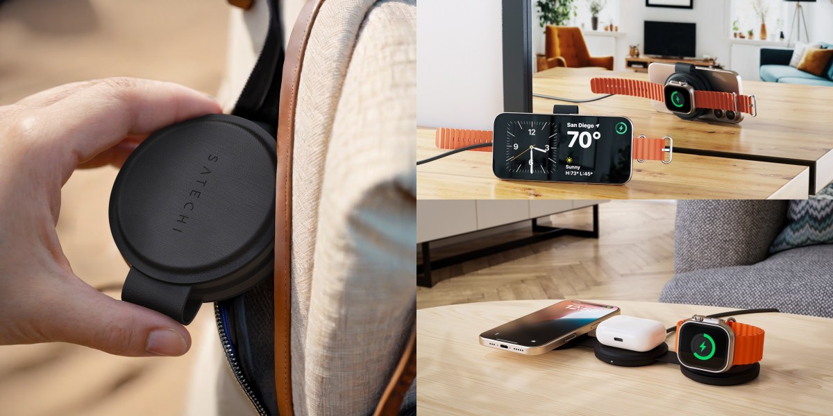 Satechi OntheGo 3-in-1 Wireless Charger CES